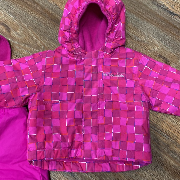 COLUMBIA Kids Snow Pant Jacket Coat Set 6-12 mo - Picture 3 of 9